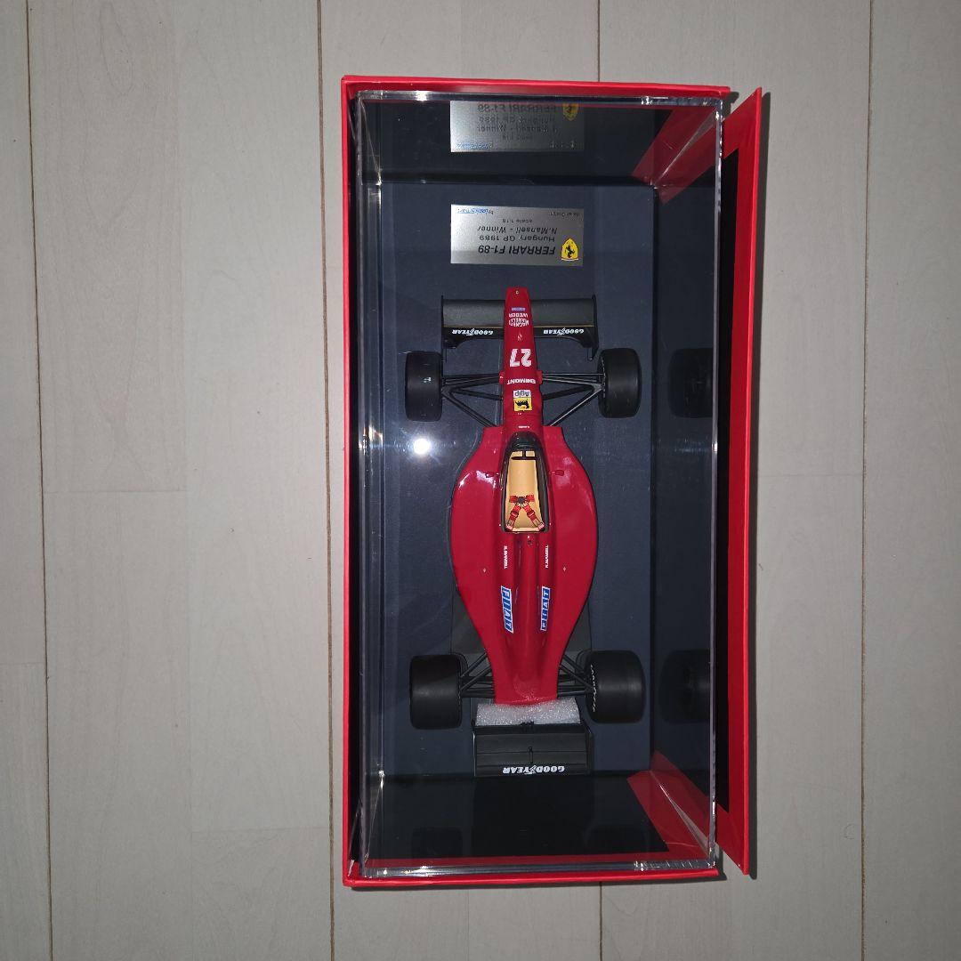 ルックスマート　フェラーリ１／１８　１９８９年　ハンガリーＧＰ