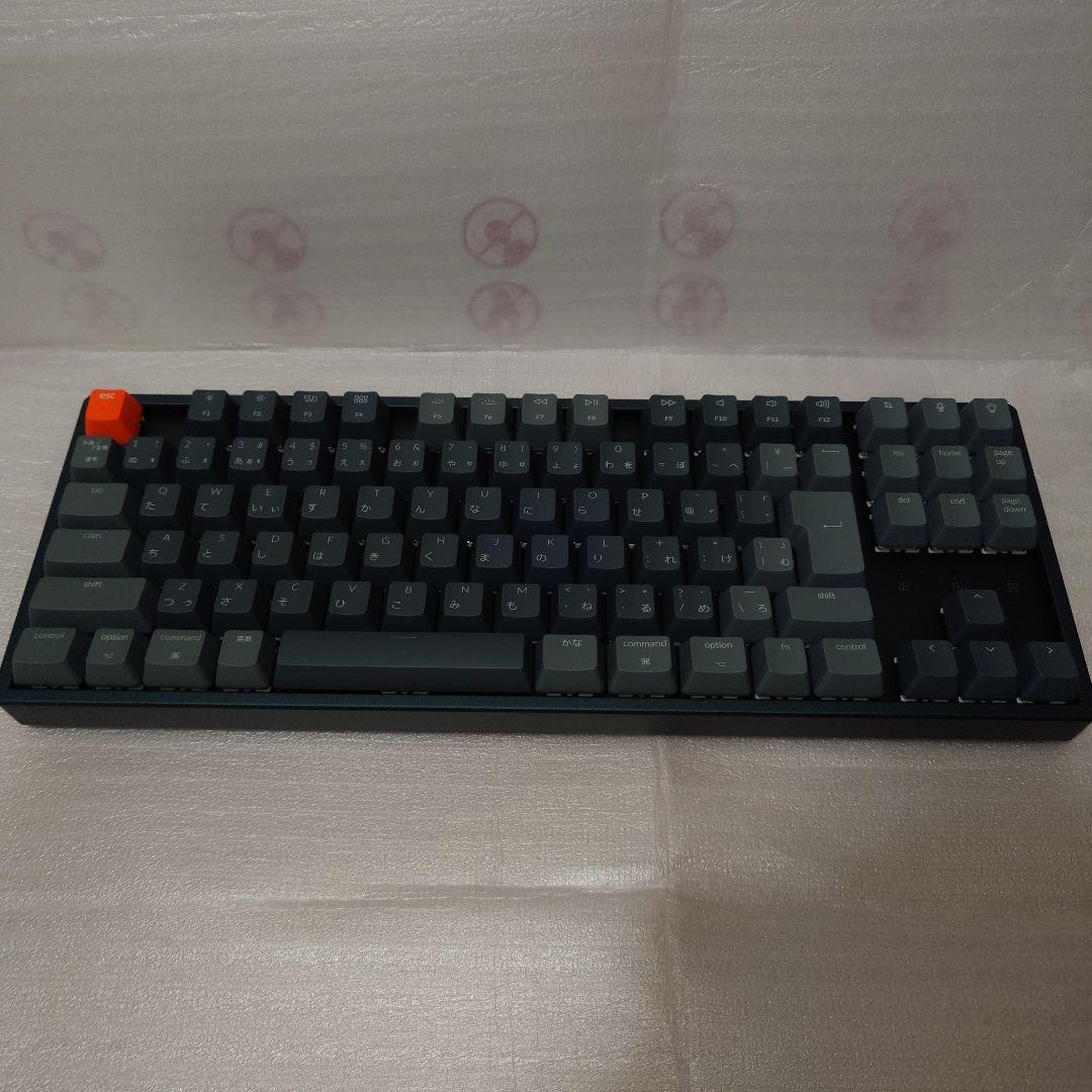 Keychron K8 ワイヤレス RGBライト ホットスワップ茶軸 JIS配列