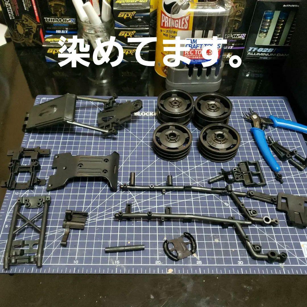 タミヤ DT04 ファイターネクスジェン カスタム サーボ付き、メカレス