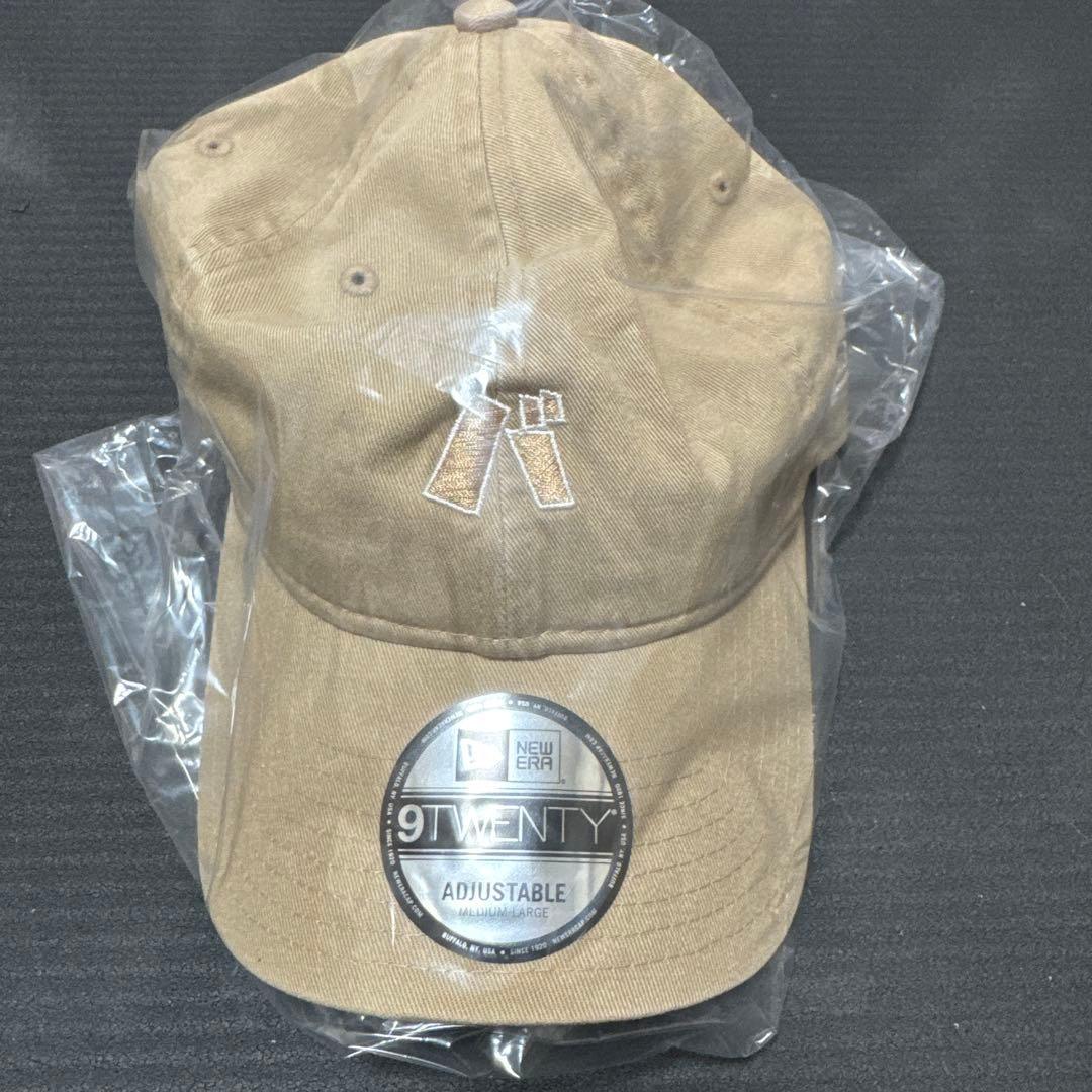 バナナマン　ポップアップ　バ帽　NEWERA 9TWENTY CAP ベージュ