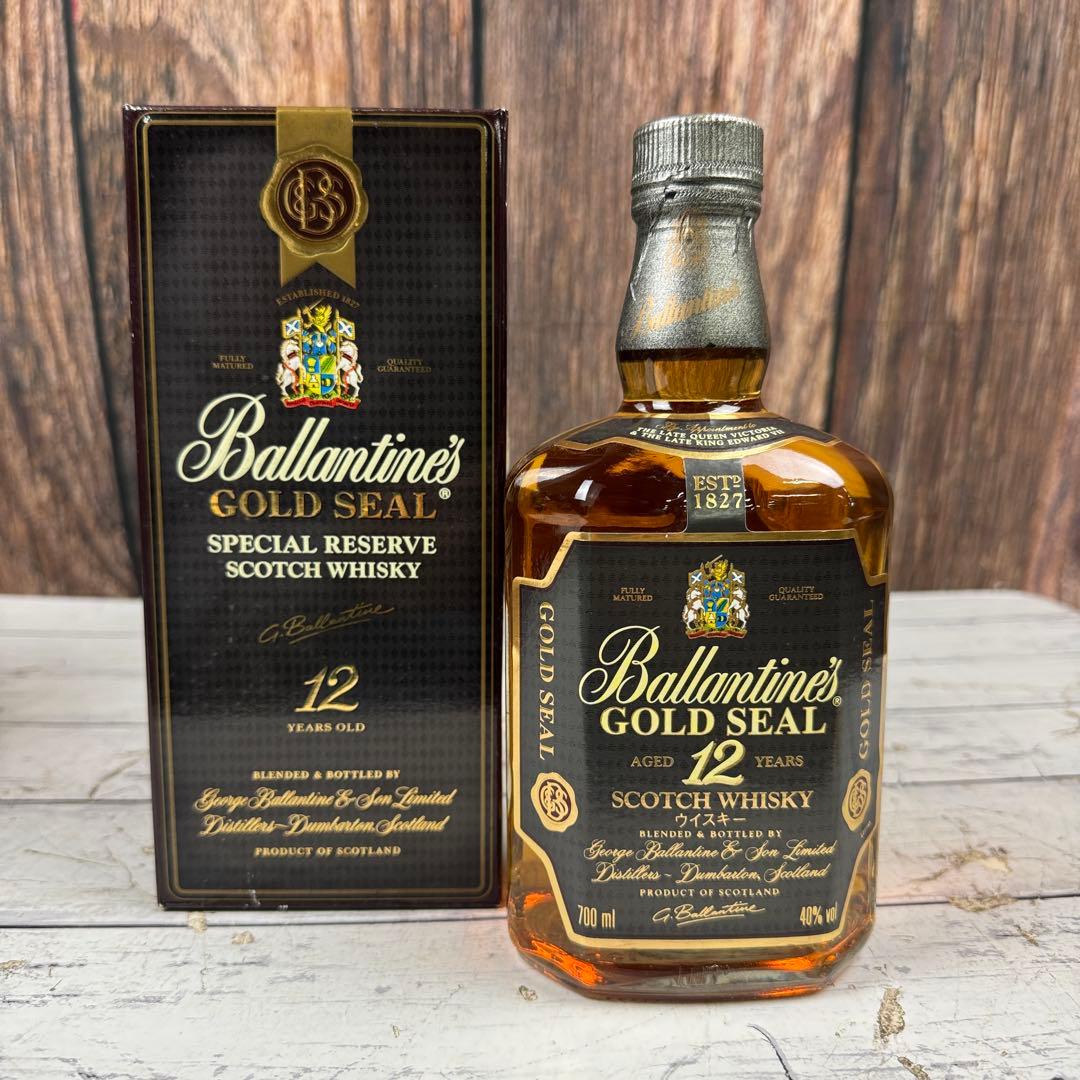 未開封 ウイスキーまとめ バランタイン サムシングスペシャル ゴールドラベル