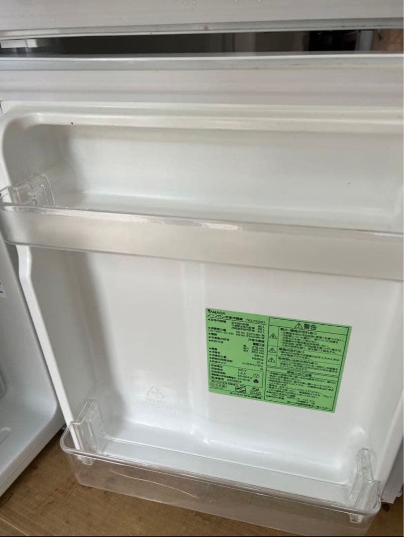 2019年式 90L YAMADA 冷蔵庫 YRZ-C09G1