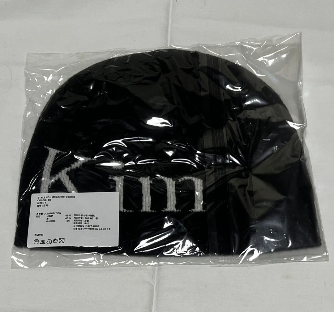 【正規品】マーティンキム Matin Kim ビーニー ニット帽 ブラック
