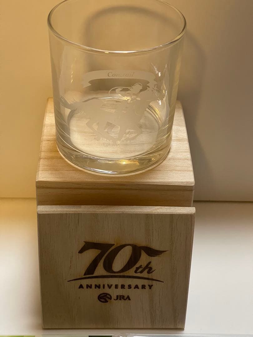 【非売品】　JRA名馬ロックグラス＆アクリルスタンドのセット