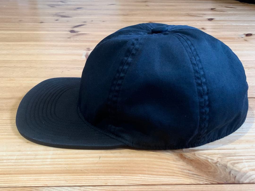 レア 90's ポロ ラルフローレン コットン キャップ ブラック L-XL 黒