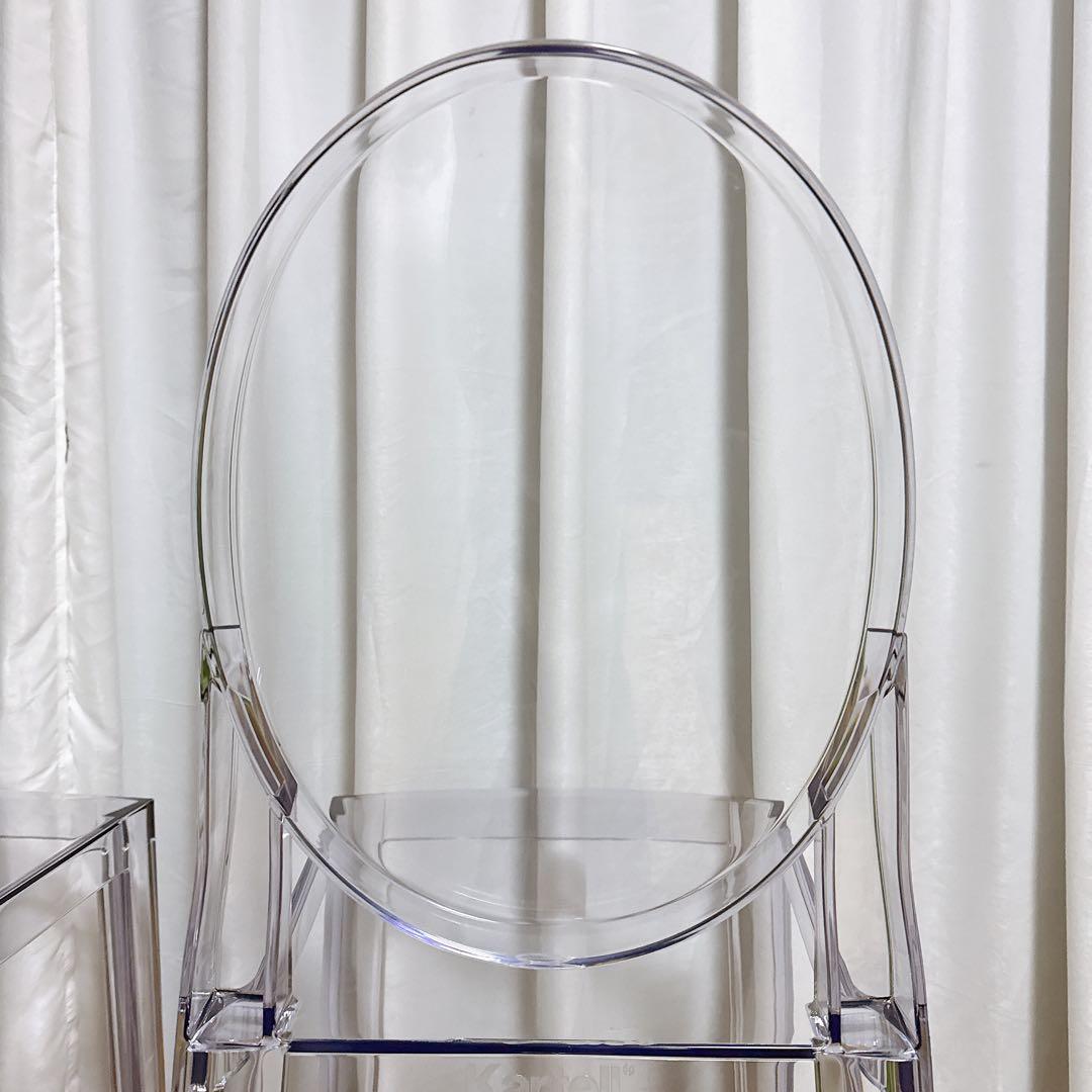 【美品】 Kartell カルテル カウンターチェア ハイスツール ワンモア65
