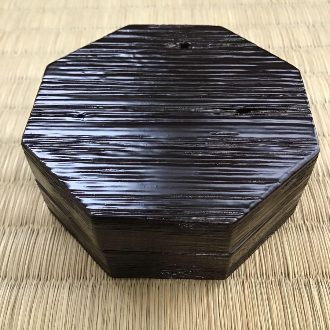 茶道具　八角香合　国宝茶室待庵古材使用　不賢斎　浦辻賢ニ造　栞　共箱　S91KG