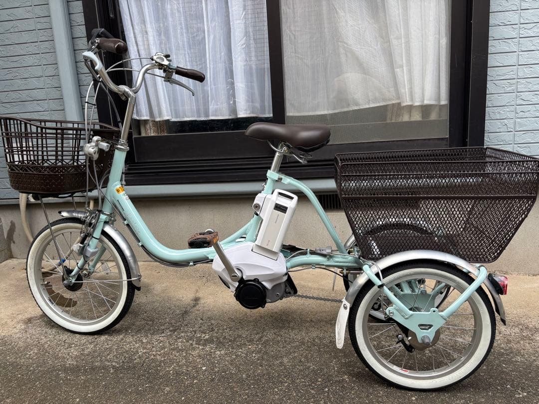 [ malumalu]ブリヂストン　アシスタワゴン電動アシスト三輪車