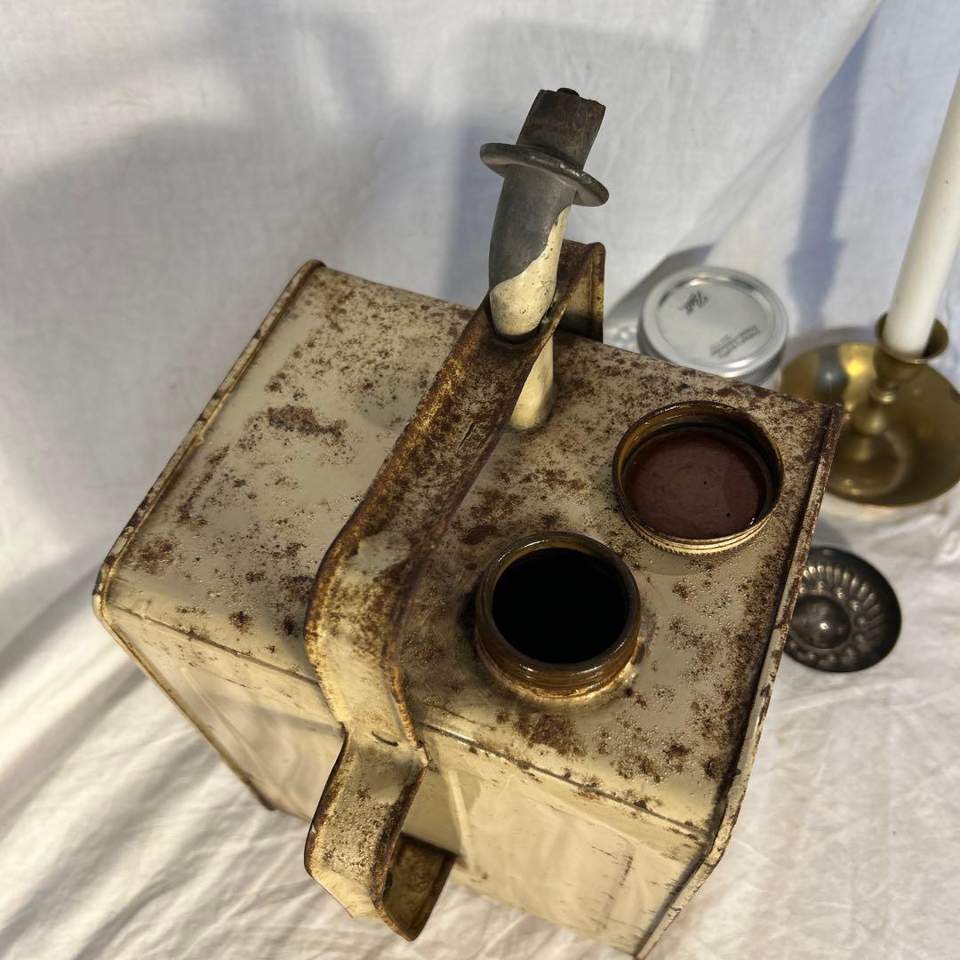 希少イギリスビィンテージvalor バーラー 注油缶携行缶 灯油缶 ブリキ缶