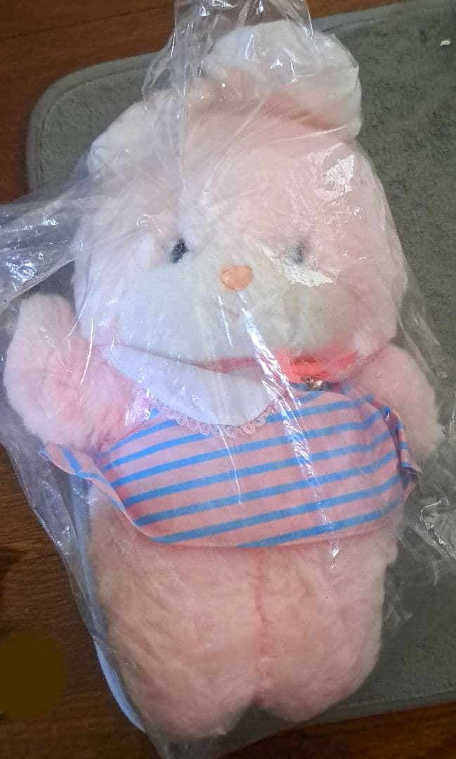 吉徳　クリーミー　うさぎ　ぬいぐるみ　タグ付き　昭和　レトロ