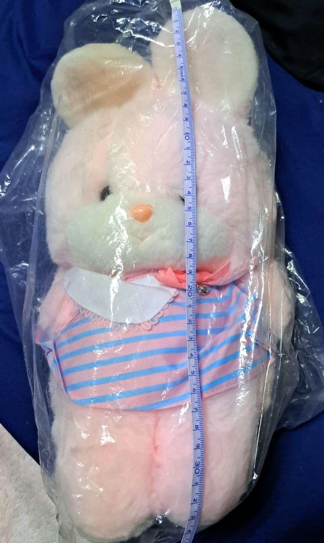 吉徳　クリーミー　うさぎ　ぬいぐるみ　タグ付き　昭和　レトロ