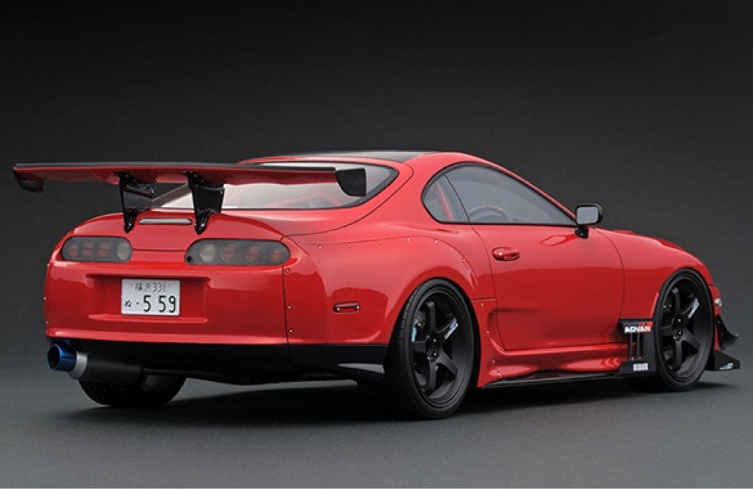 イグニッションモデル　トヨタスープラ　織戸ストリートver 1/12