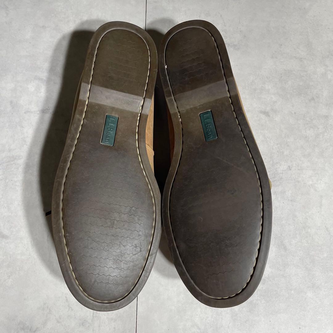 L.L.bean エルエルビーン　デッキシューズ　モカシン　レザーシューズ
