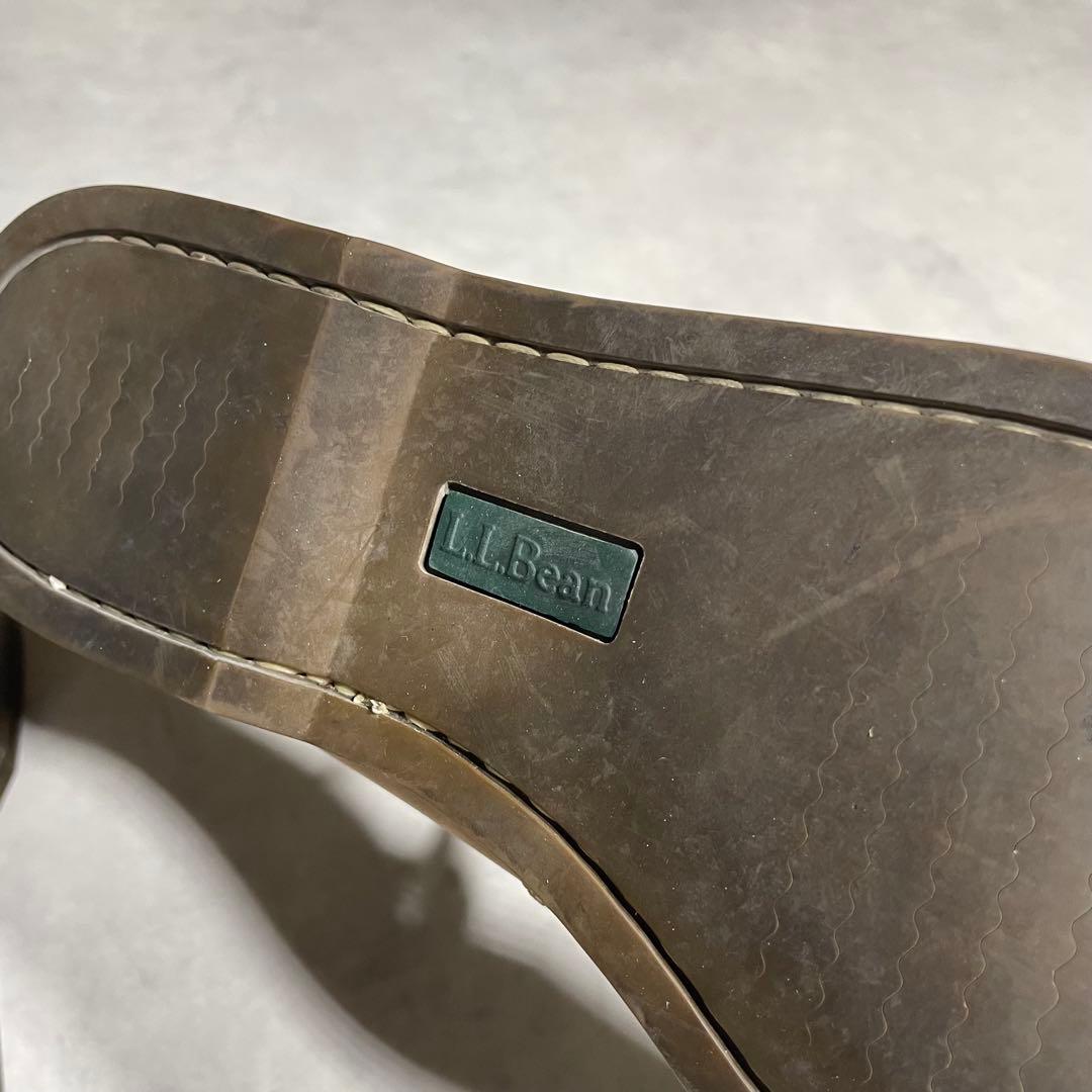 L.L.bean エルエルビーン　デッキシューズ　モカシン　レザーシューズ