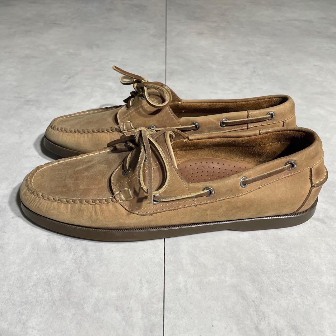 L.L.bean エルエルビーン　デッキシューズ　モカシン　レザーシューズ