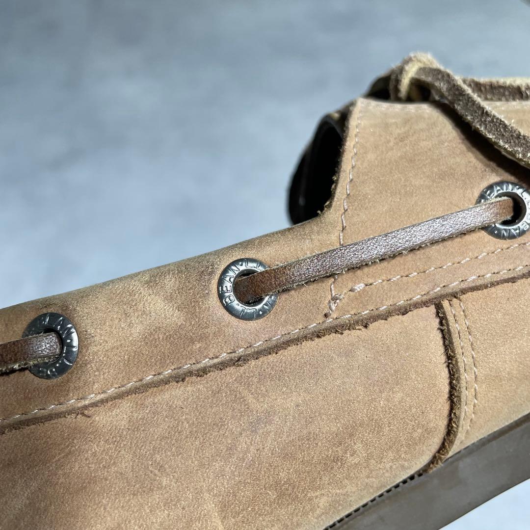 L.L.bean エルエルビーン　デッキシューズ　モカシン　レザーシューズ