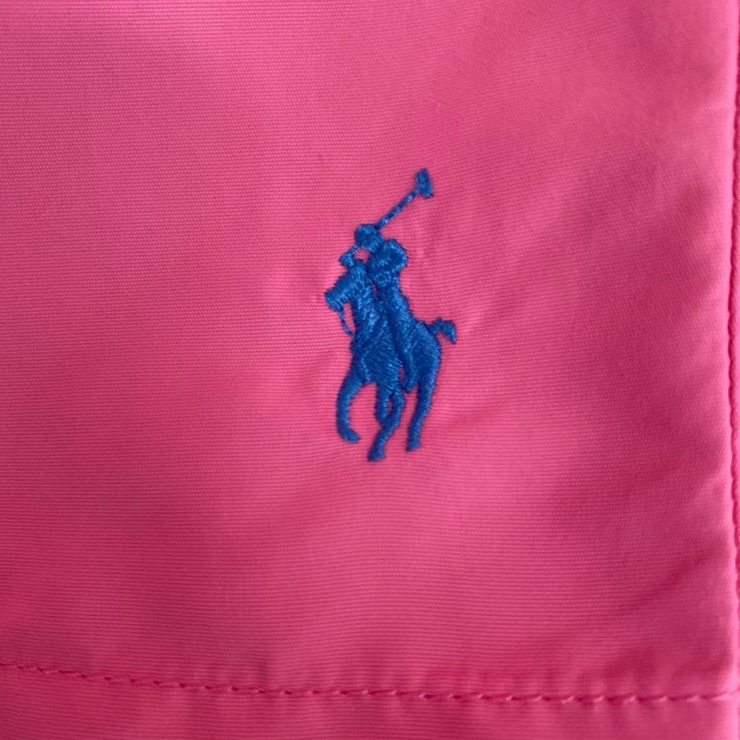ラルフローレン スイムショーツ　女性着用可ピンク　水着　トラベラーズ　JK