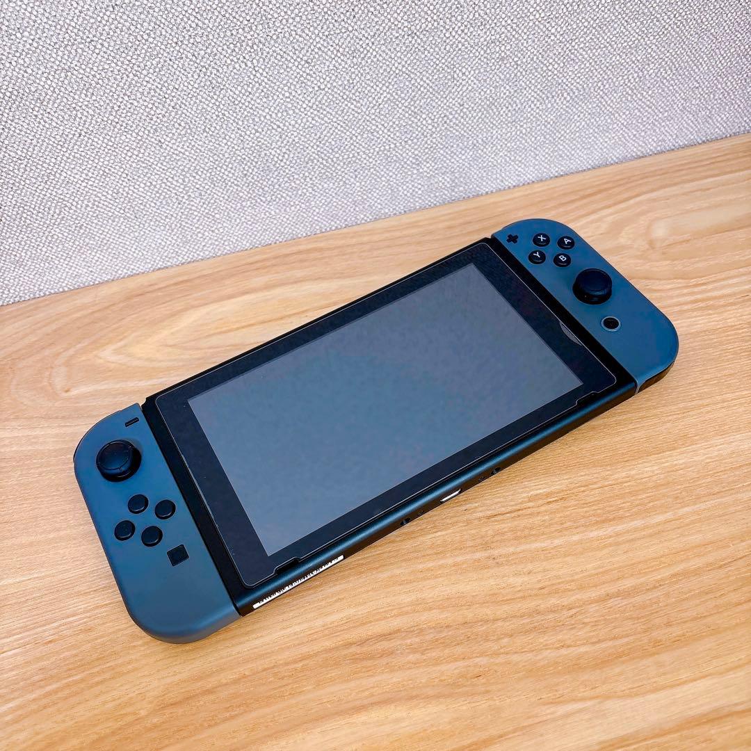 【美品】 バッテリー強化版 Nintendo Switch本体 グレー
