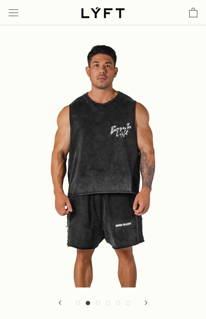 【完売品】LYFT タンクトップ Sサイズ