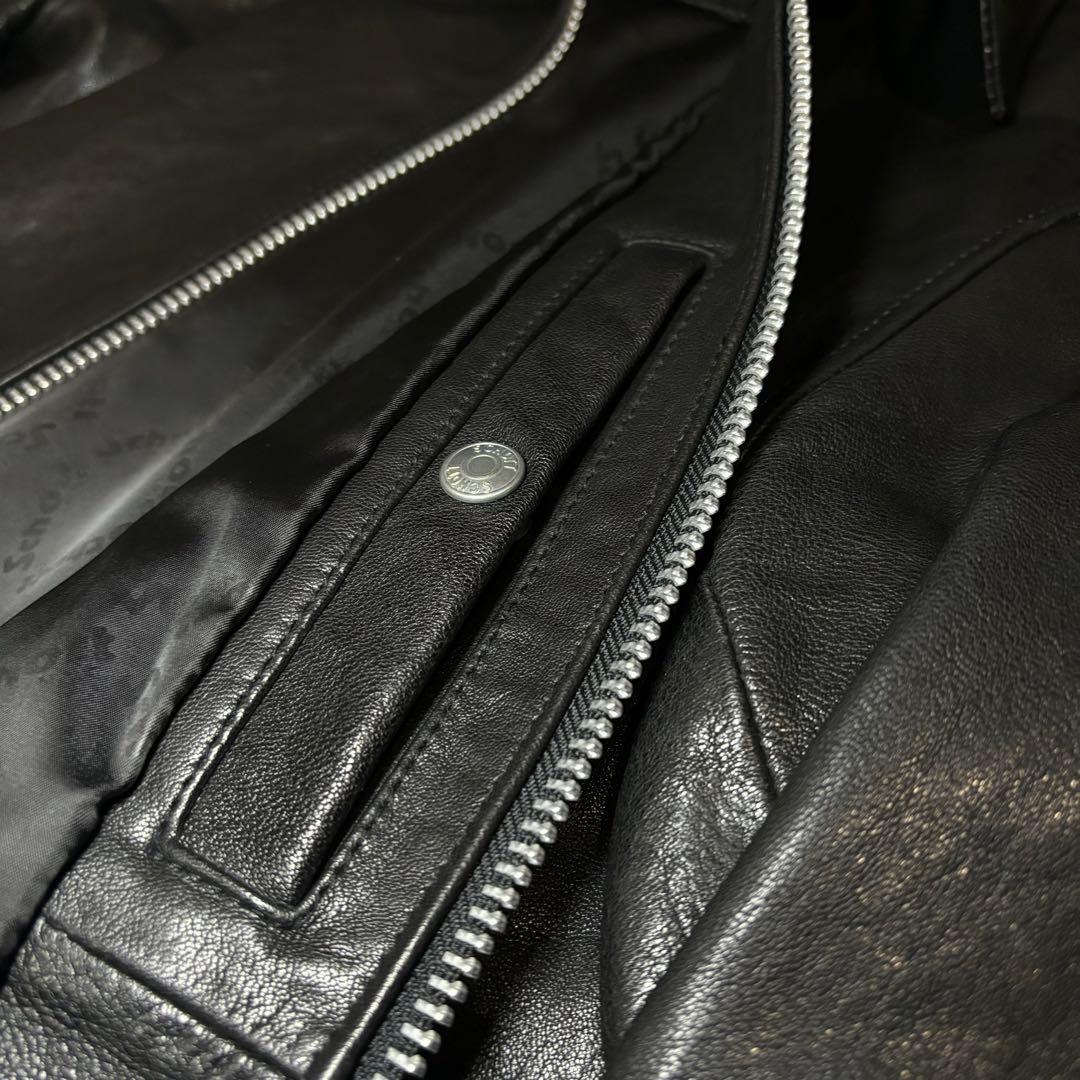 Schott / シングルブレスト ライダースジャケット