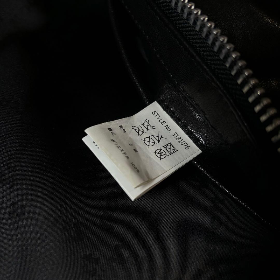 Schott / シングルブレスト ライダースジャケット