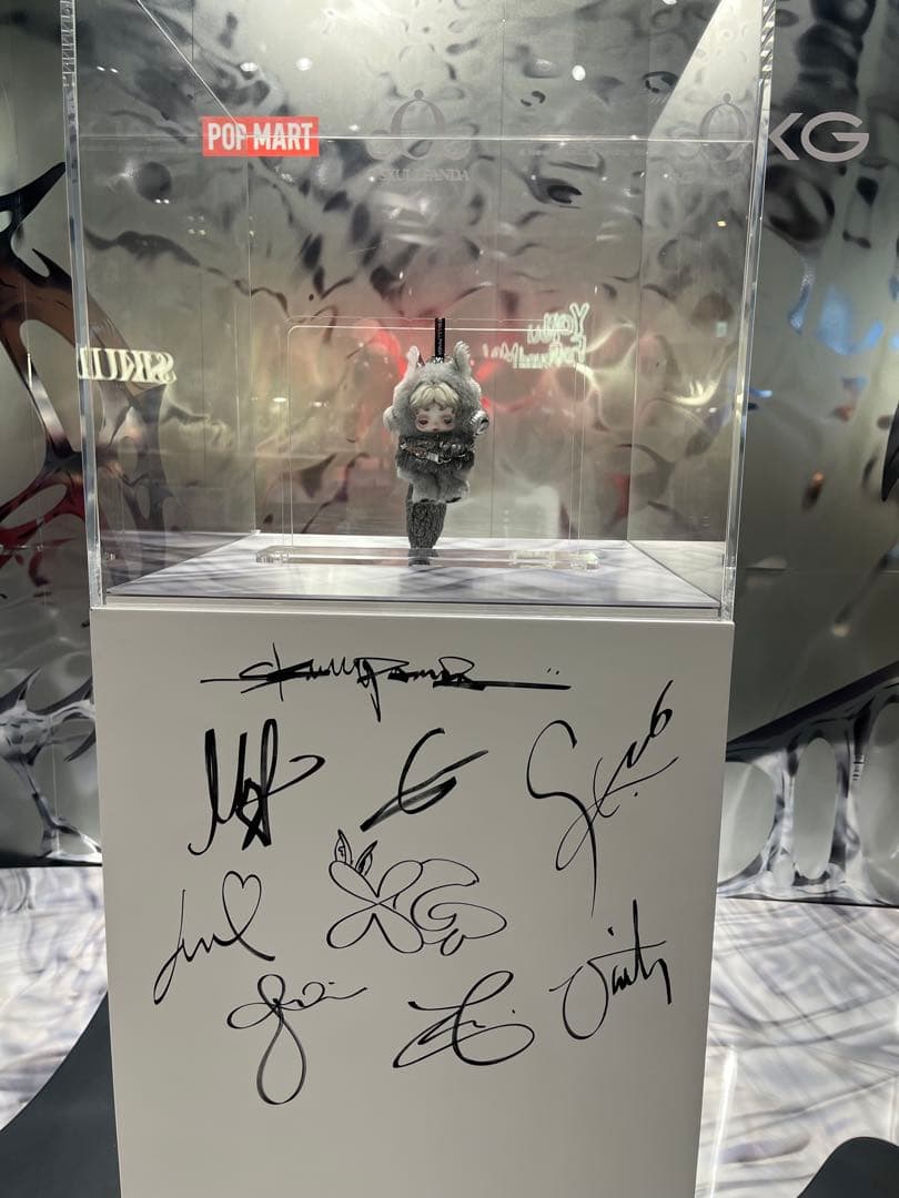 即購入◎特典付 SKULLPANDA XG コラボ スカルパンダ POPMART