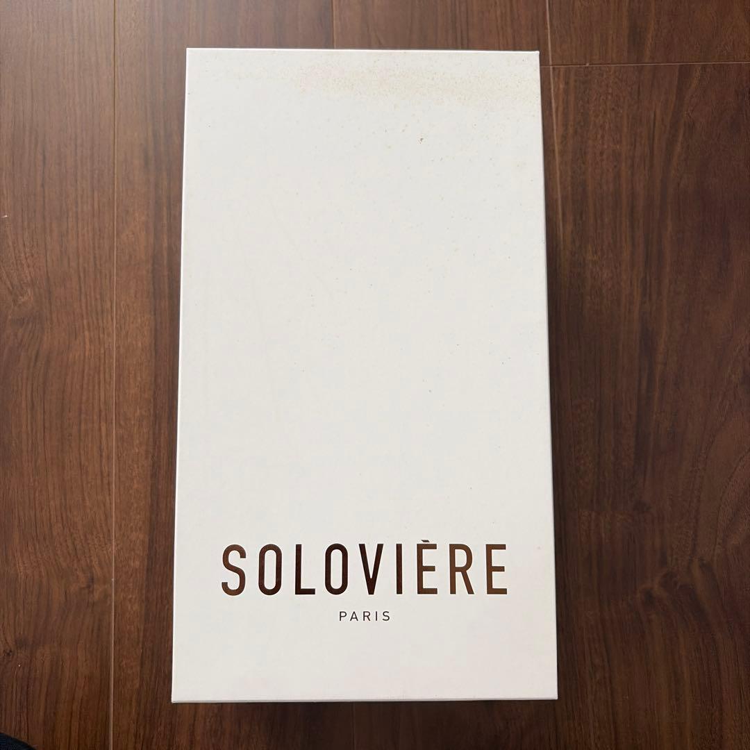 【新品】SOLOVIERE スエードシューズ/ サイズ40.5
