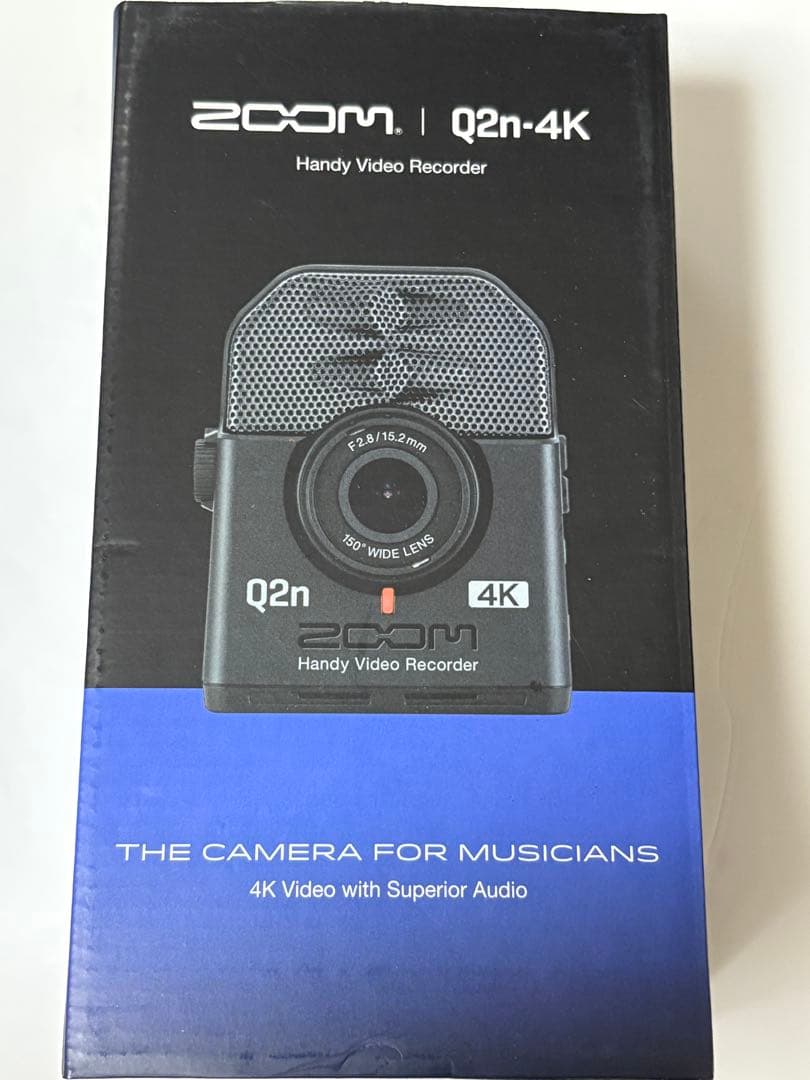 Zoom Q2n 4K ハンディビデオレコーダー　動作品