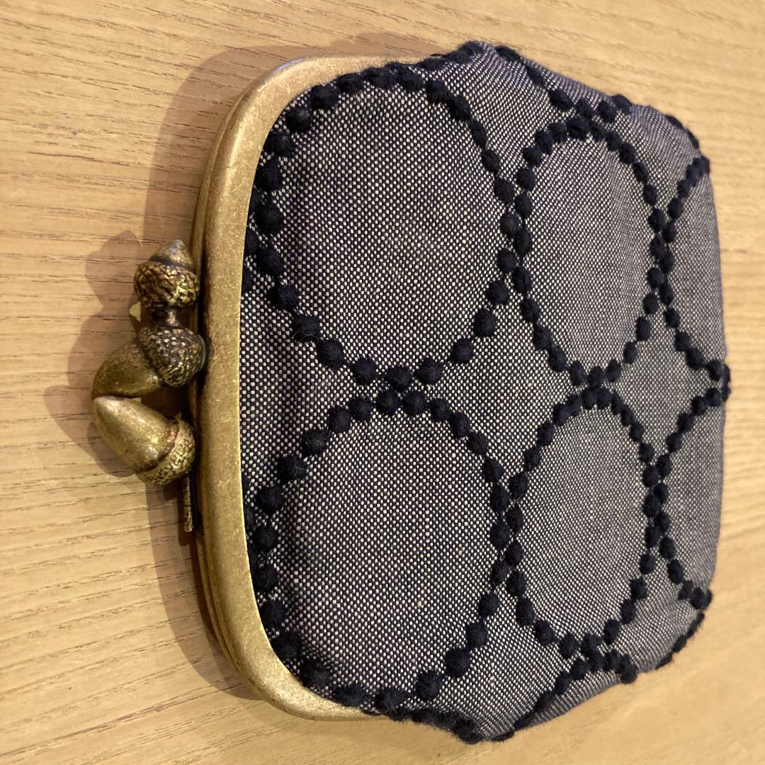 mina perhonen 円形模様の布製ケース