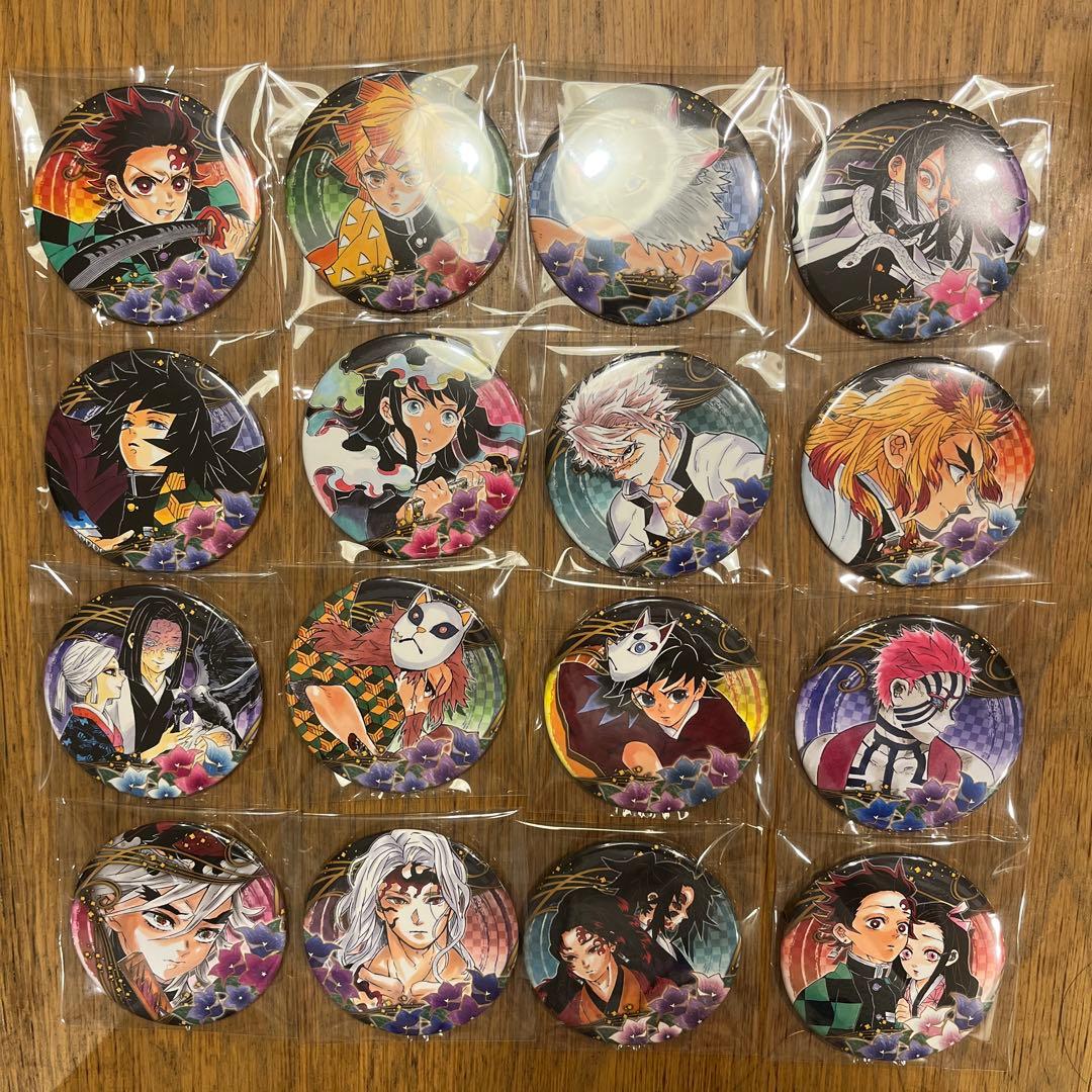 公*o様 鬼滅の刃 コレクション缶バッジ 原作缶バッジ 第4弾 コンプリート 全
