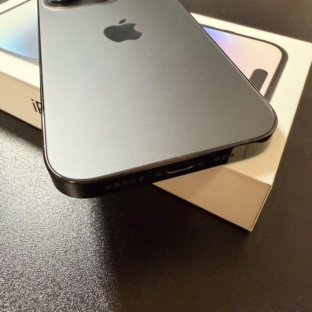 【美品】iPhone14 Pro 256GB スペースブラック SIMフリー