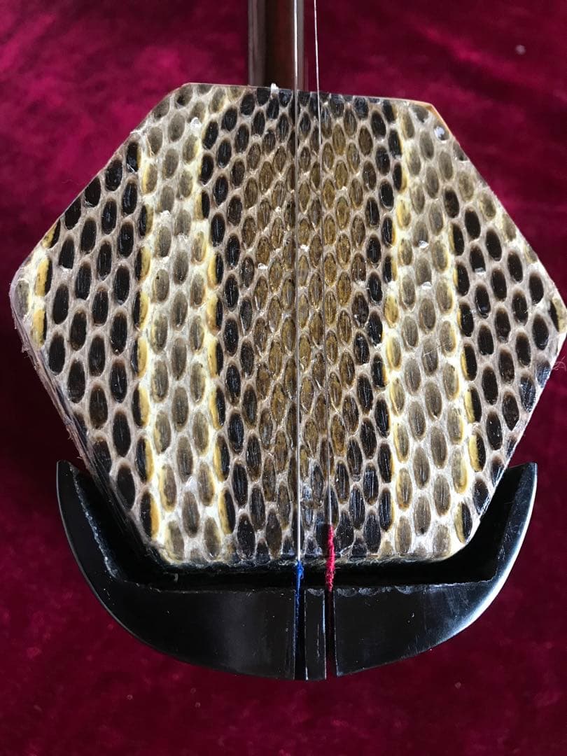 二胡★蛇本皮★初心者用