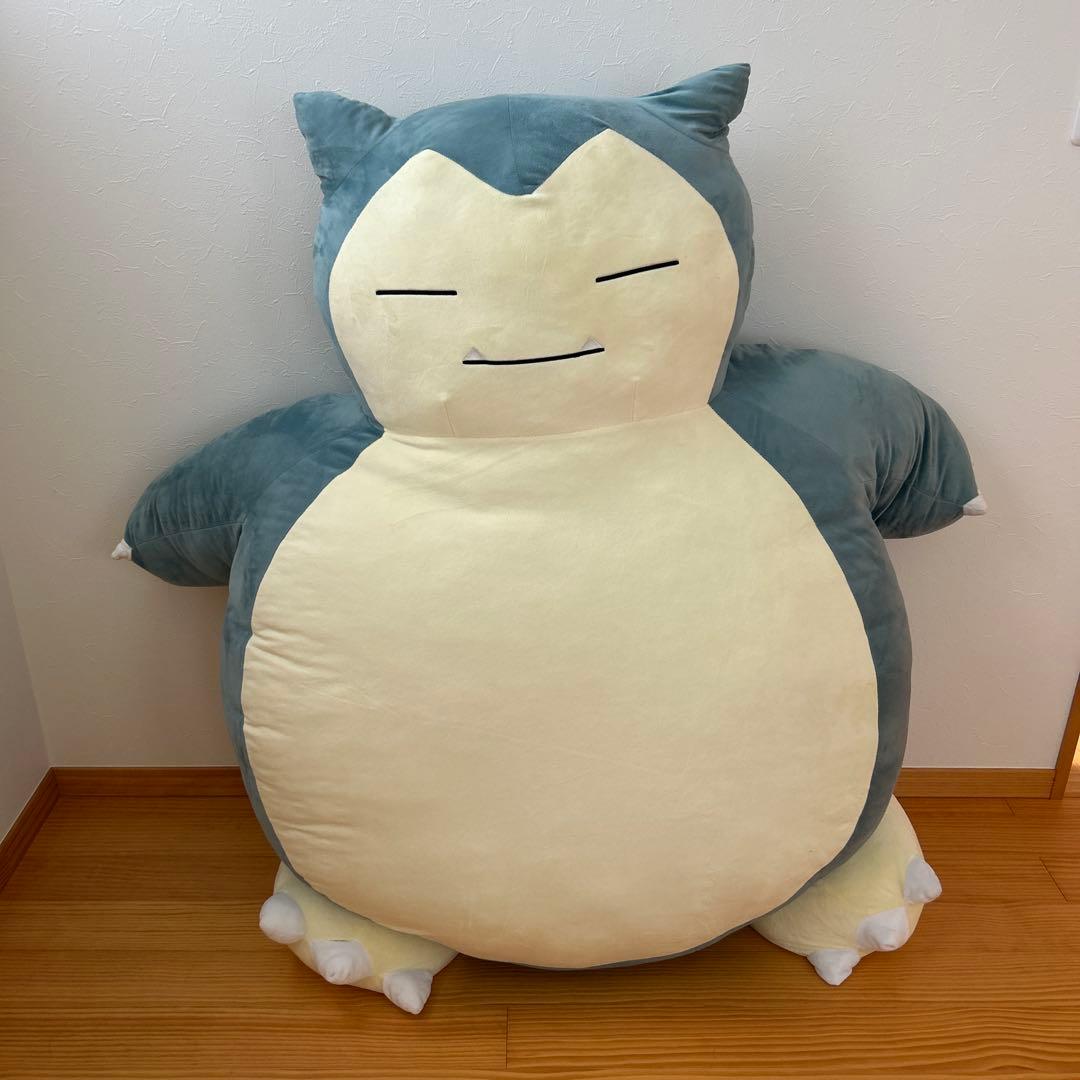 絶対に起きられないカビゴンクッション150cmカビゴンぬいぐるみ