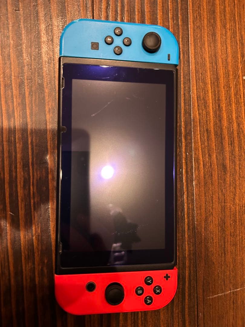 早い者勝ち！Nintendo Switch ブルー/レッド 本体JOYコンセット