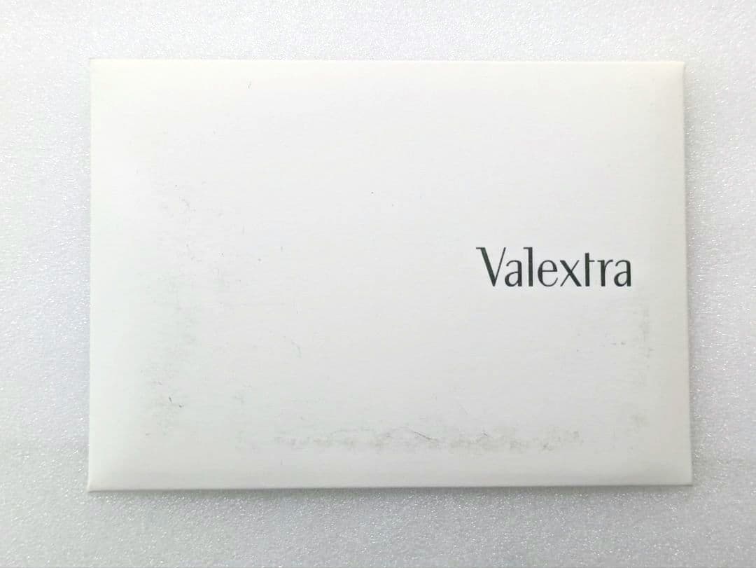 【新品未使用品】Valextra イジィデ ウォレット オイスターグレー