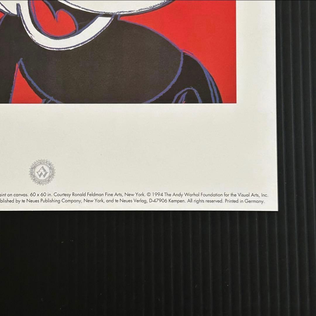 アンディウォーホル　ミッキー　ディズニー　入手困難　廃盤　美品