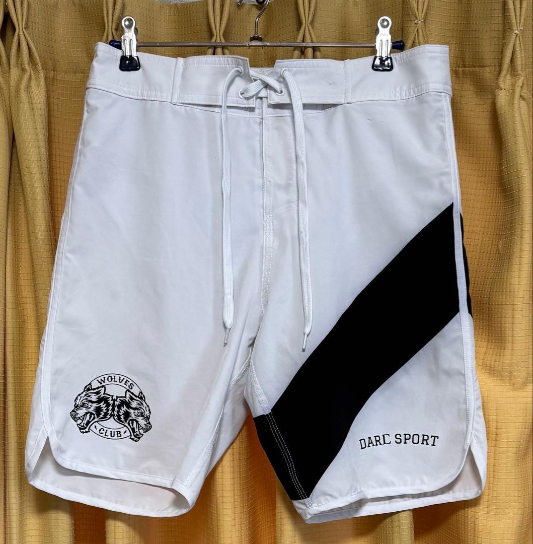 DARC SPORT ダルクスポーツ サーフパンツ ボードショーツ 白黒 28