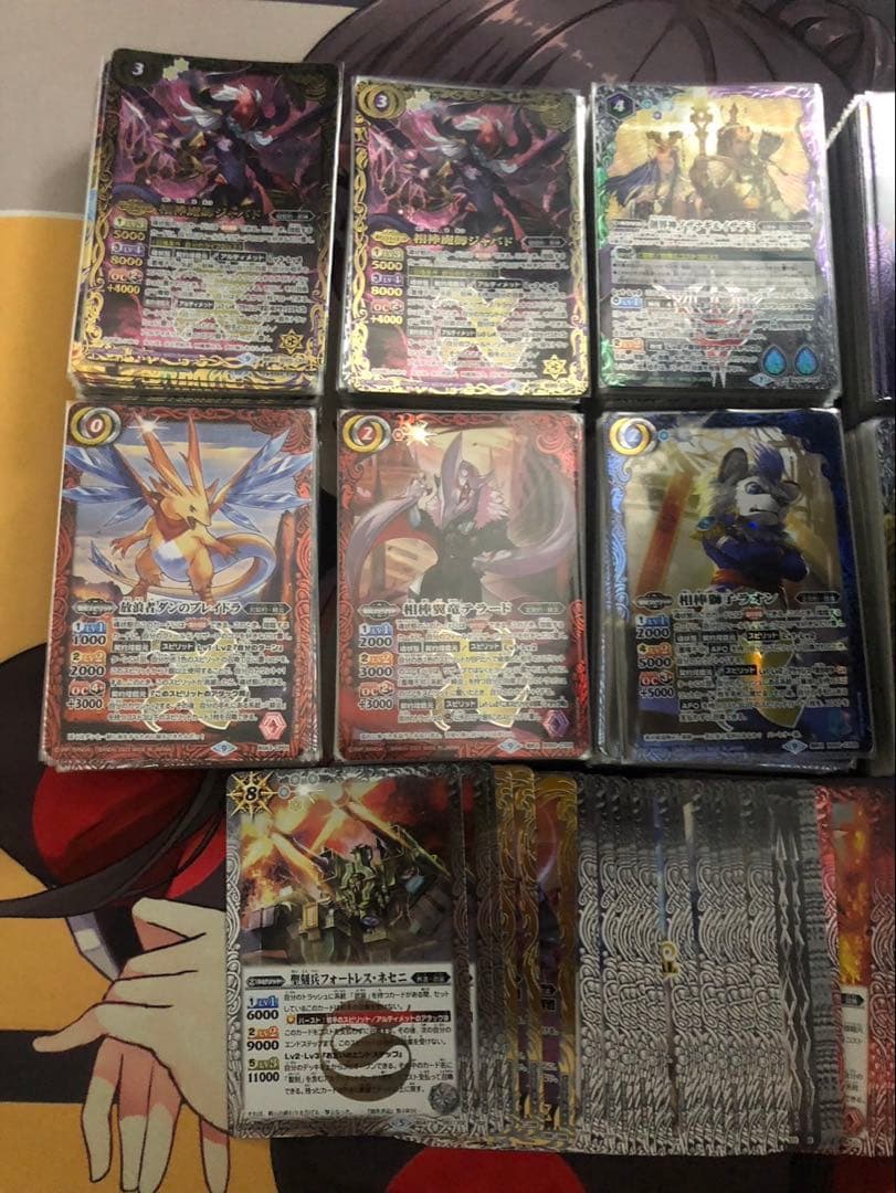バトルスピリッツ引退品 デッキ12個まとめ売り 他カード等有り