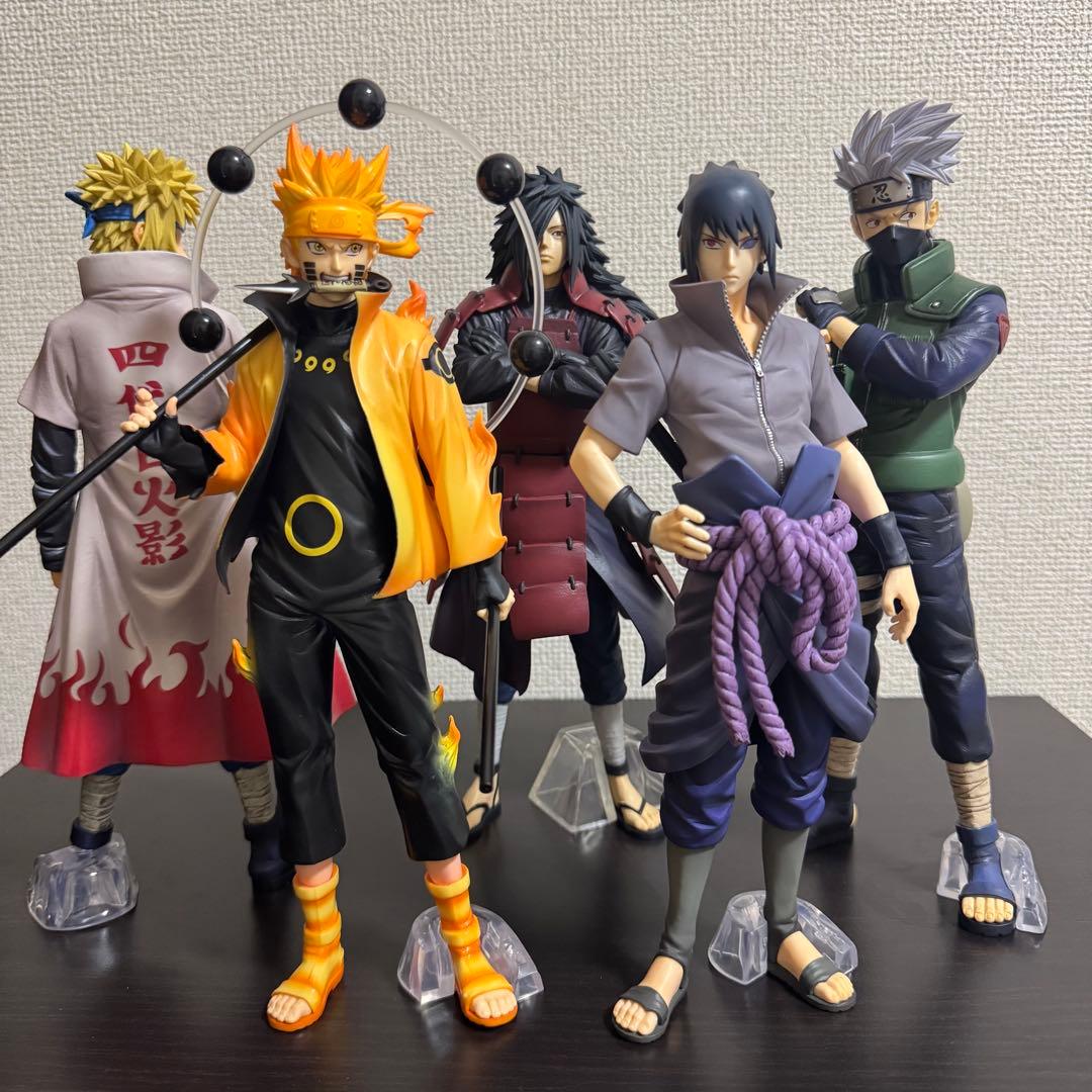 一番くじ NARUTO-ナルト- 疾風伝 フィギュア5体まとめ売り箱あり