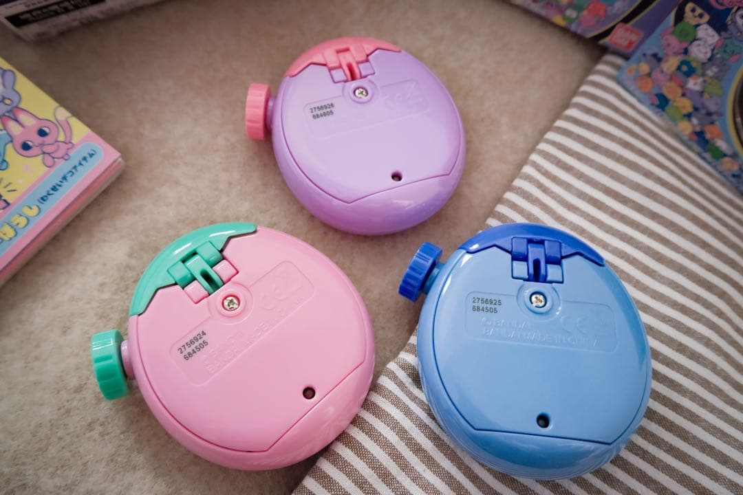 ピンクとパープル たまごっちパラダイス