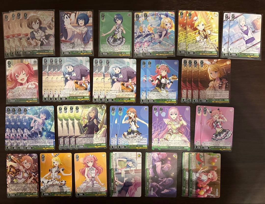 【大量】ヴァイス プロセカ デッキ5つ 調整パーツおまけ付き