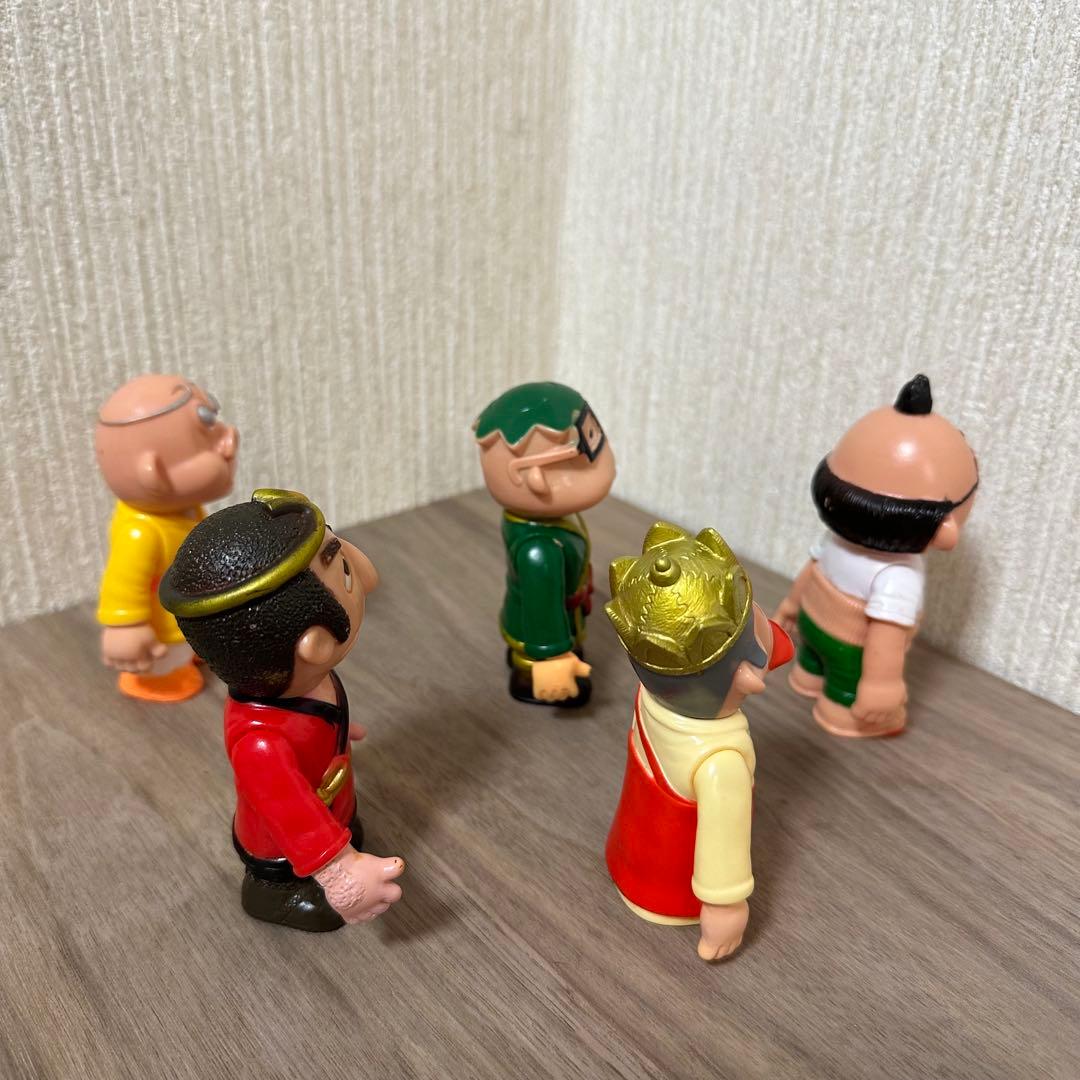 【超希少・超希少】飛べ！孫悟空よいこ劇場　西遊記　5体　ソフビ　ドリフターズ