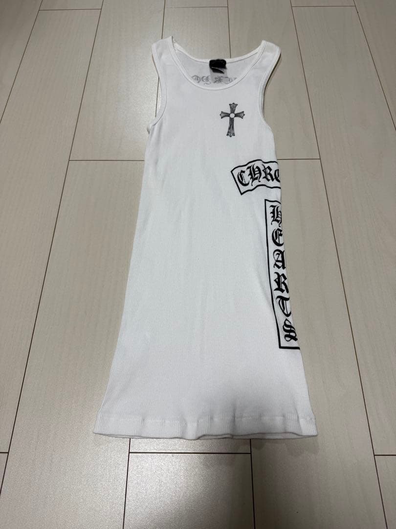 希少！クロムハーツ　タンクトップ ホワイト