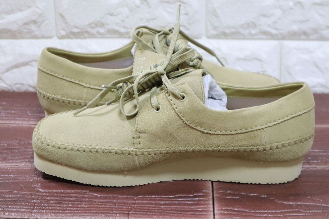 新品 Clarks Weaver GORE-TEX Maple Suede