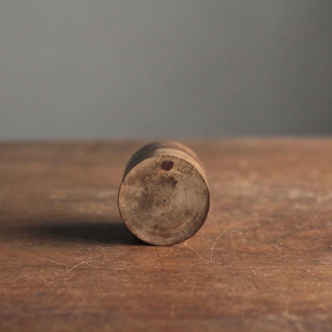 佳き木肌 茶筒 茶入 No.3 茶道具 煎茶道具 古道具 アンティーク