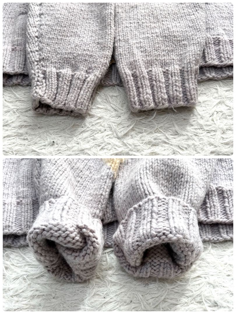 【超希少】 50s ボーリング カウチン カーディガン CROWN フリーサイズ