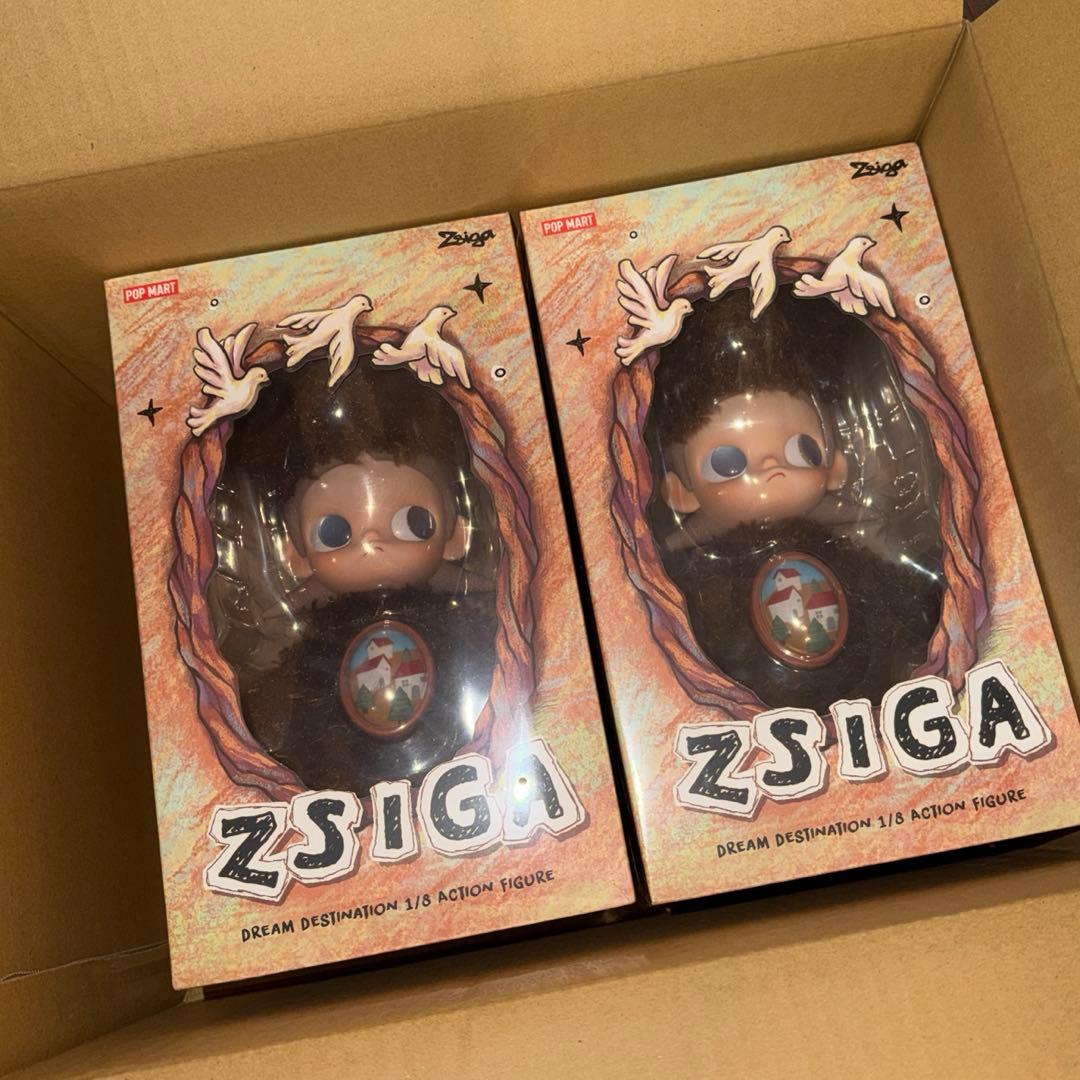 2個Zsiga Dream Destination 1/8 アクションフィギュア