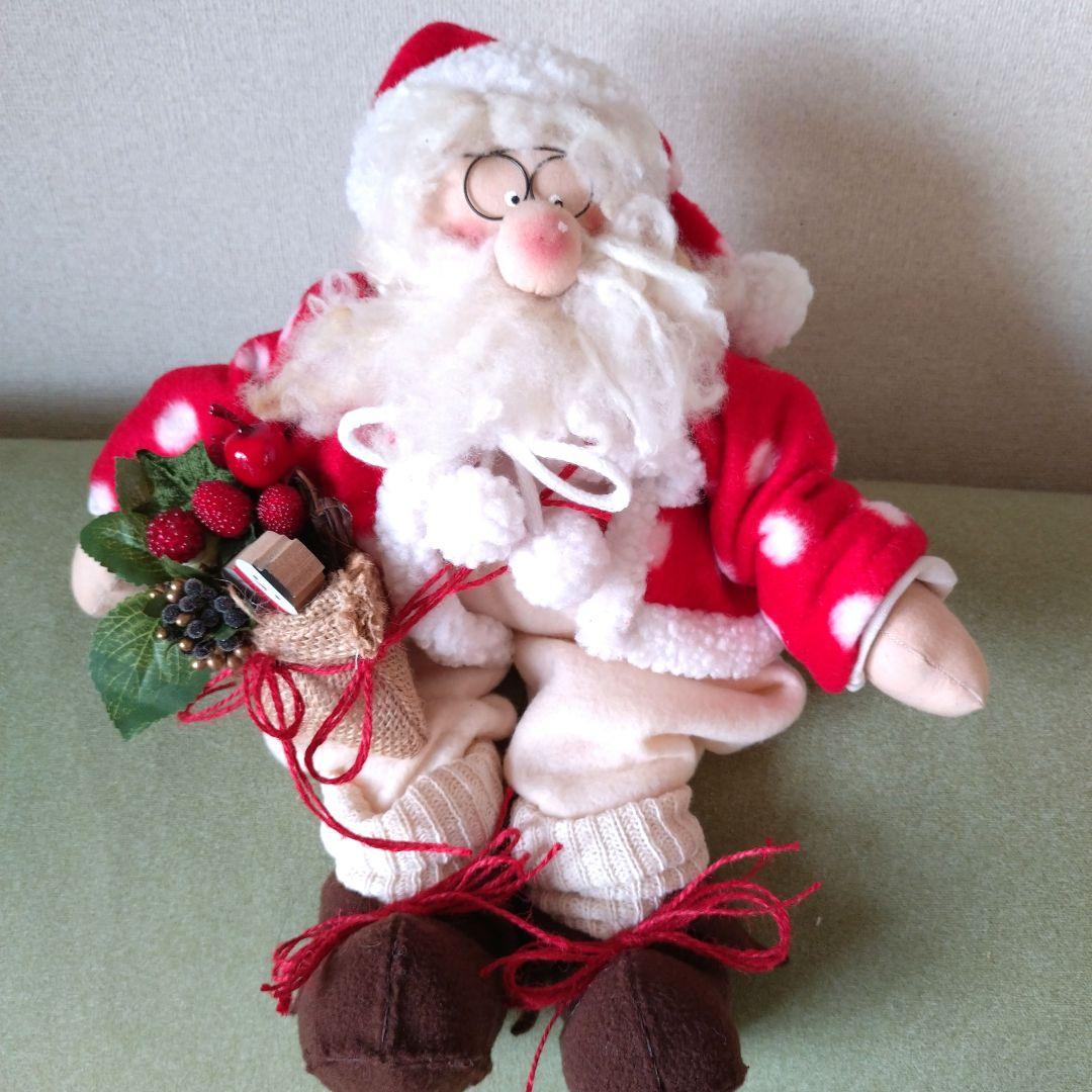 カントリードールおとぼけサンタさん(赤水玉)