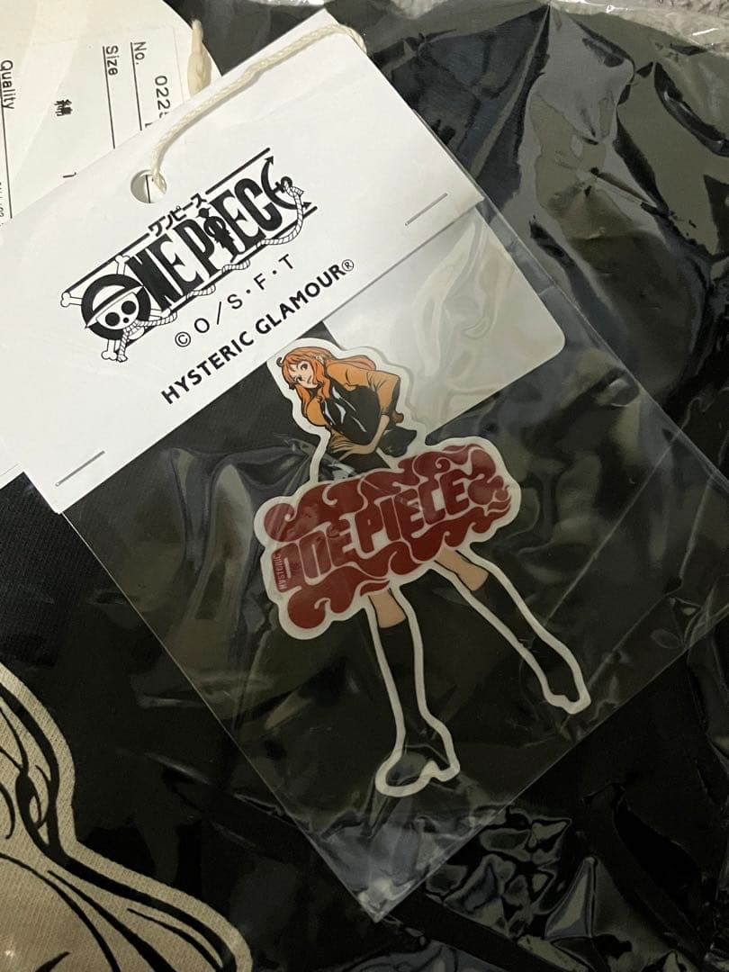 新品ヒステリックグラマーワンピースコ ラボナミ ONEPIECETシャツL黒