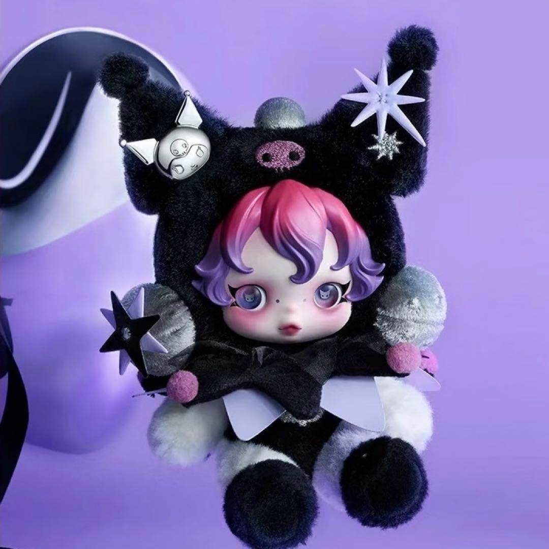 SKULLPANDA × サンリオ　ぬいぐるみペンダント　2点セット